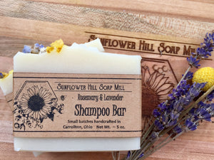 Rosemary + Lavender Shampoo Bar